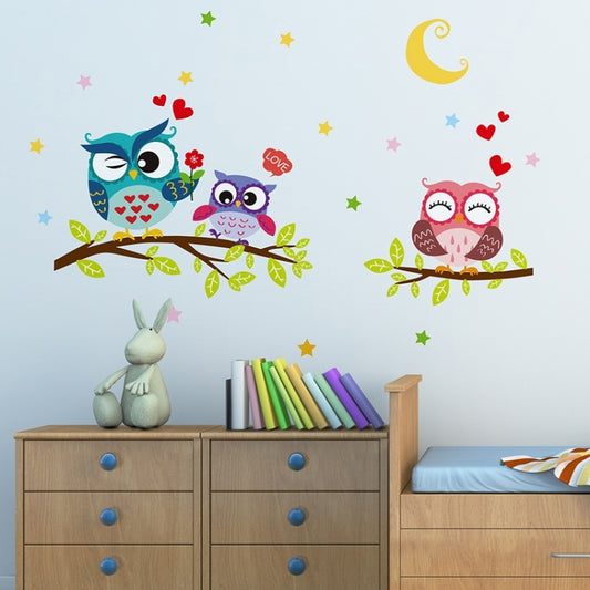 2 PCS Children Room Kindergarten Bedroom Bedside Decoration Sticker, 64x43cm