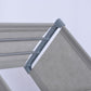 Gray plastic rack frame with slanted support bar and tube crossbeams