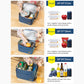 Thermal Lunch Box Bag Durable Waterproof Office Cooler Lunchbox with Strap, S, M, L