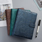 YMX-007 PU Leather Budget Binder Notebook Embossed Model Handbook, A6, A5