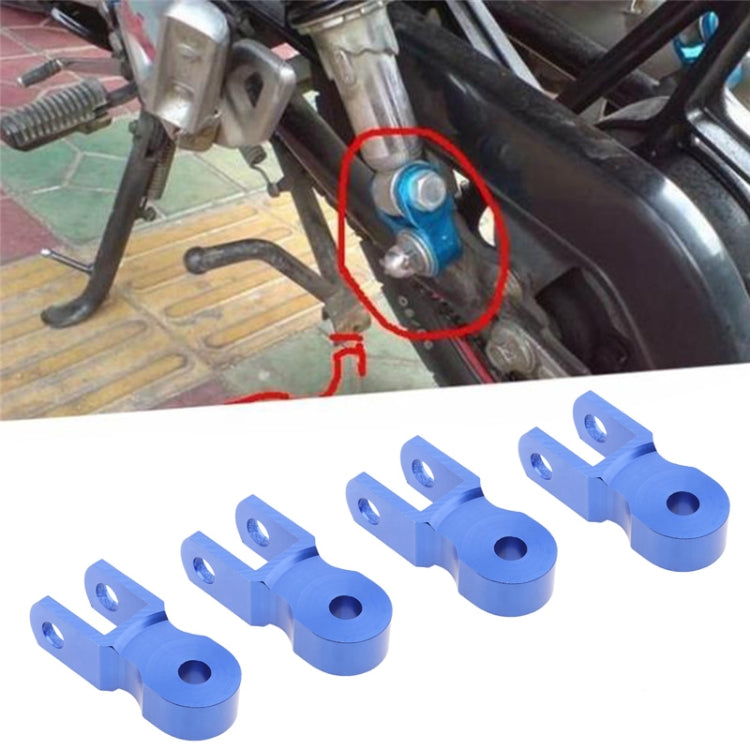 2 Pairs Shock Absorber Extender Height Extension for Motorcycle, Small, Large