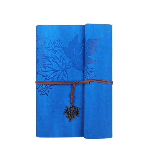 PU Maple Retro Straps Handbook Loose-leaf Notebook, A7, A6, A5
