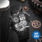 SYNOKE digital wristwatch with black case and dark display, water-splashed finish