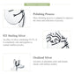 Close-up of sloth stud earrings in oxidized and polished silver finish
