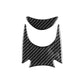 Key lower decoration sticker set (2 pcs) with black carbon-fiber pattern (template)