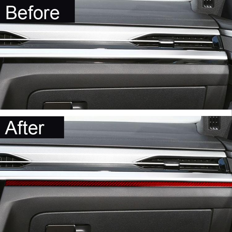 For Volkswagen CC Left Hand Drive 3pcs /Set Dashboard Trim Sticker Set