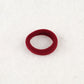 Girls hair rubber band, single burgundy elastic ring