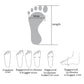 Sneaker sizing guide showing standard, wide, and suggested size choices for fit