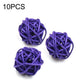 10 PCS Artificial Straw Ball For Birthday Party Wedding Christmas Home Decor