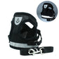 Adjustable Polyester Mesh Reflective Vest Lead Leash for Pet Dog, S, M, L, XL