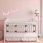1 Pair Cute Wooden 3D Eyelash Wall Sticker Decor Bedroom Background Wall Sticker