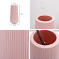 Simple Plastic Vase Dry and Wet Flower Arrangement Container, 11 x 30cm
