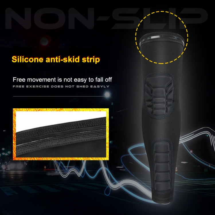 Basketball Sleeve Cellular Anti-collision Anti-slip Compression Elbow Protective Gear, L, M, XL