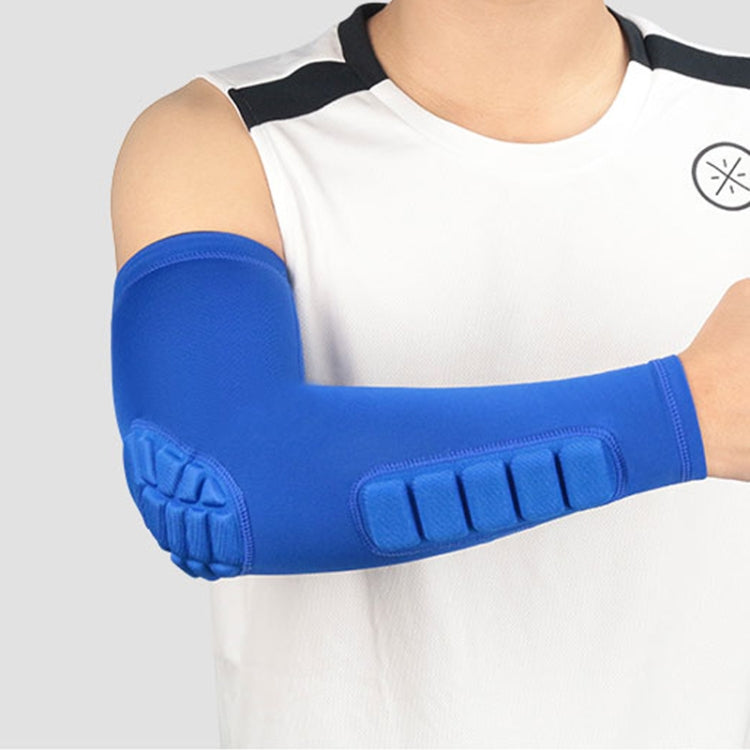 Basketball Sleeve Cellular Anti-collision Anti-slip Compression Elbow Protective Gear, L, M, XL