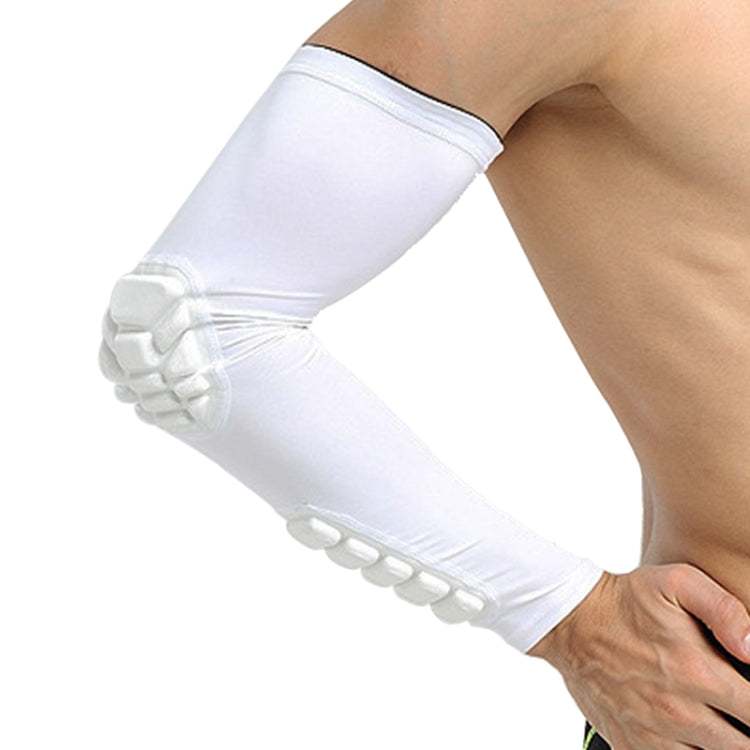 Basketball Sleeve Cellular Anti-collision Anti-slip Compression Elbow Protective Gear, L, M, XL