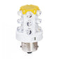 B15 15 LEDs Small Bulb LED Warning Light, Random Color Delivery, 220V
