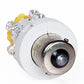 B15 15 LEDs Small Bulb LED Warning Light, Random Color Delivery, 220V