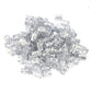 Silver-tone aluminum rice beads for dreadlocks, 3-piece hair accessory set
