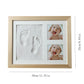 Baby Hand Foot Print Mold Maker Solid Wooden Photo Frame With Cover Fingerprint Mud Set
