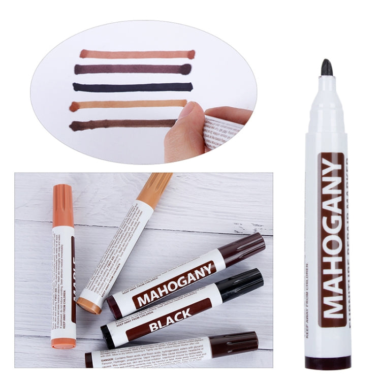 Mahogany furniture scratch repair marker pen and app tip for filling scuffs