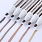 Close-up of multiple furniture touch-up pens with angled precision tips