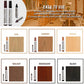 Assorted furniture scratch repair marker colors shown with OAK, CHERRY, MAPLE options