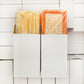 Two vacuum filter elements packed in a box, orange frames with yellow media