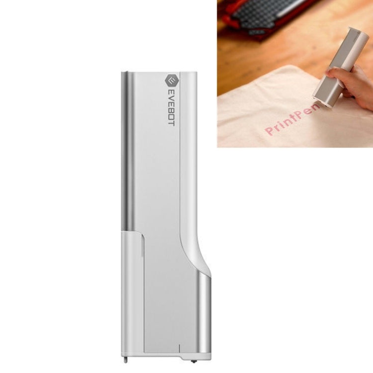 White portable inkjet pen mini printer device with EVEBOT branding