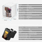 Handheld color inkjet printer with removable ink cartridge, white body and label