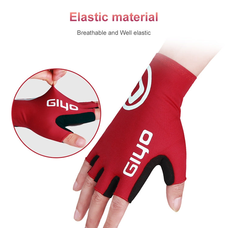 GIYO Outdoor Half-Finger Gloves Mountain Road Bike Cycling Gloves, S, M, L, XL, XXL