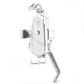 Bicycle Mobile Phone Holder Can Rotate And Adjust Fixed Aluminum Alloy Bracket Automatic Grab Bracket, Handlebar Installation, Rearview Mirror Installation