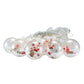LED Copper Wire Curtain Light Wishing Ball Christmas Decoration String Lights, Random Style Delivery, EU Plug, US Plug