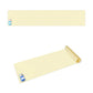 Pet electrostatic training mat, pale yellow rectangular pad rolled at one end