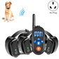 Remote dog training collar set with LCD controller and AU plug adapter