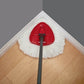 4 PCS Rotating Triangle Cotton Yarn Mop Head Mop Replacement Cloth For O-Cedar/Vileda, Mop