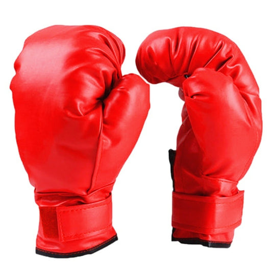 Solid Color Fitness Boxing Gloves Fighting Sanda Muay Thai Training Gloves, Children, Adults