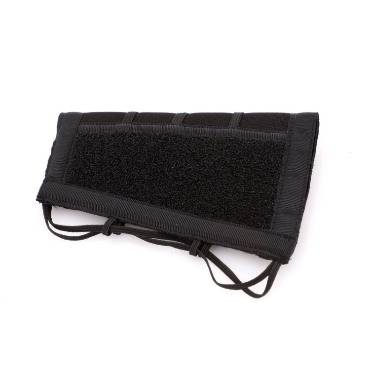 Black brush cleaning sponge roll pouch with elastic strap and drawstrings
