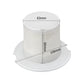 Round vacuum filter with pleated cartridge, approx. 63mm diameter, 108mm height