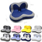 Memory foam petal seat cushion, starry blue center with gray textured sides