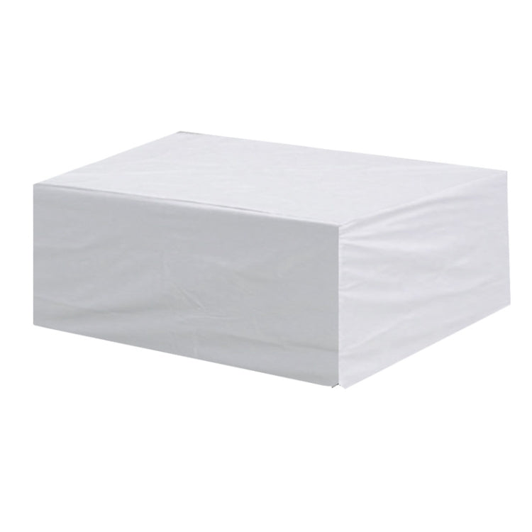 Billiard table dust cover, white, smooth fabric with tight corner fit