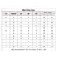 Men’s size chart with US and CN/EUR/UK conversions and foot-length measurements in mm