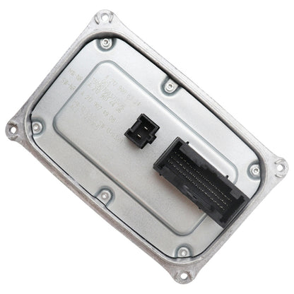 LED headlight control module with gray housing and two electrical connectors