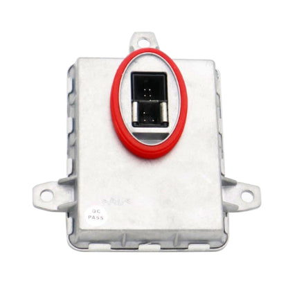 HID headlight ballast module with red ring and two black connector ports