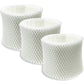 Honeywell-compatible humidifier HEPA filter cartridges (3), white cylindrical mesh
