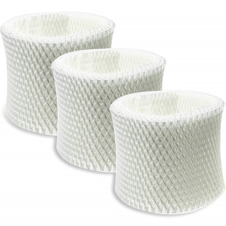 Honeywell-compatible humidifier HEPA filter cartridges (3), white cylindrical mesh