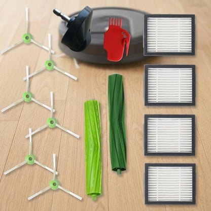 13 In 1 Sweeping Robot Accessories Main Brush + Side Brush + Filter For iRobot Roomba E5 / E6 / i7 / i7+