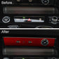 USB Panel Sticker For Audi A5 / A5L / S5 Avant / A5 Saloon / A6 Avant / A6L