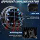 5.75-inch Aluminum Housing Matrix Angel Eye Motorcycle Headlight