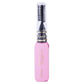Pink temporary hair color mascara bottle with comb applicator cap