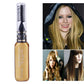 Temporary hair color mascara in gold, squeeze bottle with applicator brush.
